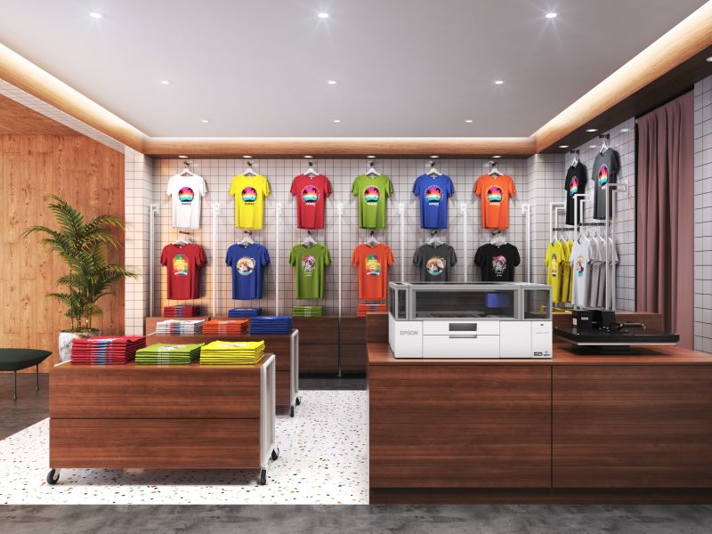 Technoretail - Epson presenta la prima stampante entry level direct-to-garment 
